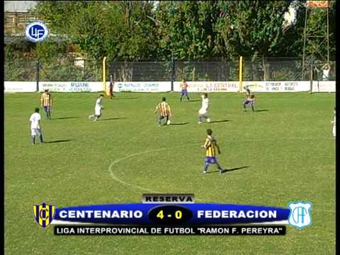 Centenario 4 - Federación 0 (reserva, 6ta fecha, 15-04-12)