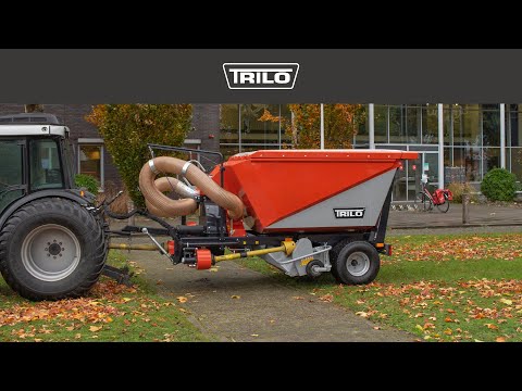Trilo S3 Vacuum sweeper, Leaf collector / Laubsaugwagen