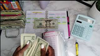 Cash Stuffing Savings Binder | Sinking Funds | Low Income May Paycheck 2