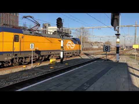 NSI Vectron 193 263 'NS FLOW' + NightJet | Utrecht CS - 4K