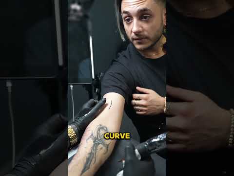 He will regret that tattoo 😨  #tattoo #tattoofail