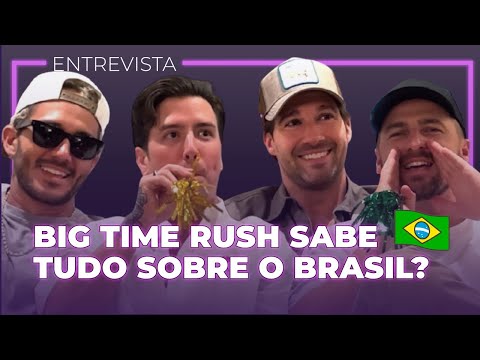 Big Time Rush fala sobre turnê, Jonas Brothers e encara desafio sobre o Brasil | Entrevista