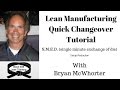 Lean Manufacturing Quick Changeover Tutorial S M E D