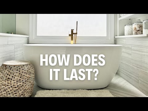 I purchased a tub online!  3 Years Later, how does it last? (Vanity Art Bathtub Review)