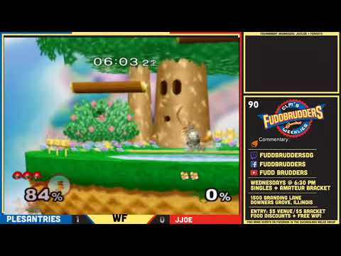SSBM Pleasantries vs JustJoe FuddBrudders 90