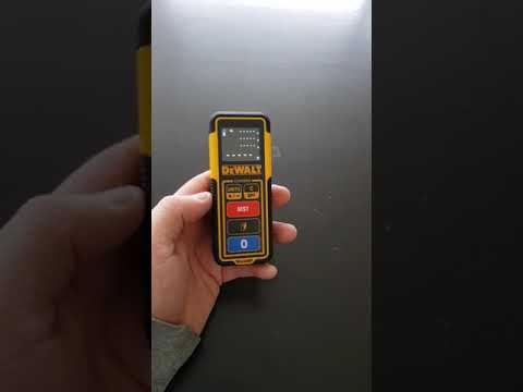 Lazerinis atstumų matuoklis DeWalt DW099S-XJ (45 m) video