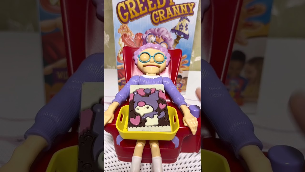 choco for granny🍫 #shorts #greedygrannygoliath #chocolate  #asmrsounds #trending #toy