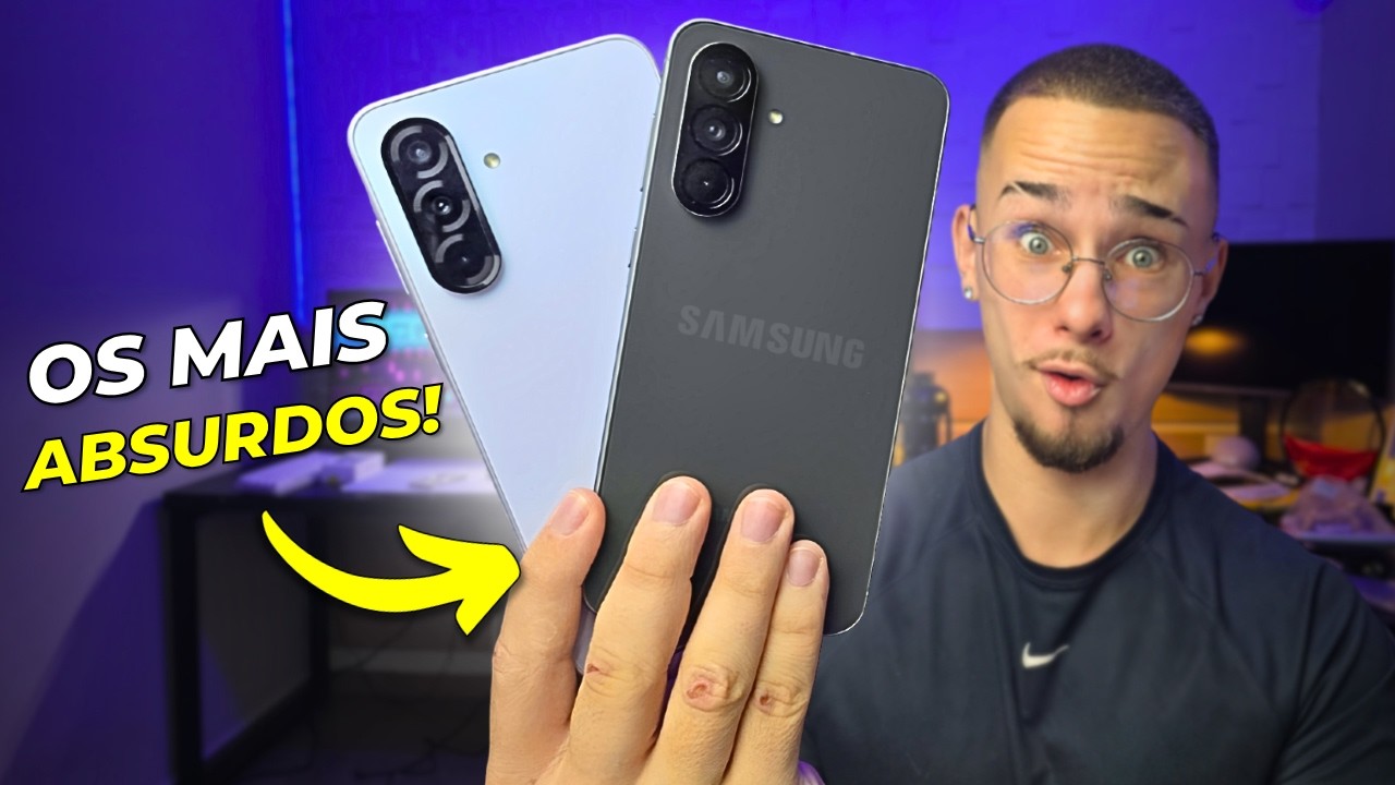 Samsung A56 e A36: OS NOVOS REIS DO CUSTO-BENEFÍCIO? (REVIEW COMPLETO!)