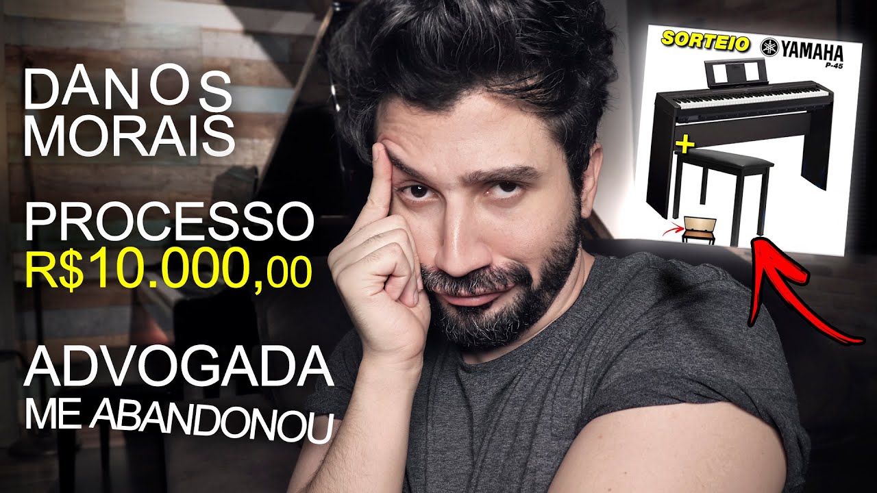 ME PROCESSARAM POR CAUSA DE UM PIANO - Franz Ventura