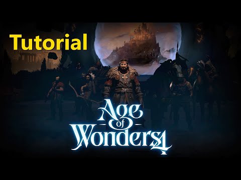 Age of Wonders 4 - Beginner's Tutorial: Building, Combat, Lore & Magic! [German]