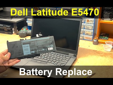 Dell Latitude E5470 | Battery Replacement