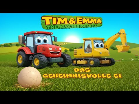 Das geheimnisvolle Ei mit Traktor Tim und Bagger Emma auf dem Bauernhof | (3-7 Jahre) - Jumbalu
