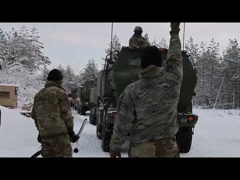 U.S. Troops Test Endurance in Winter Camp