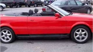 preview picture of video '1998 Audi Cabriolet Used Cars Rogers AR'