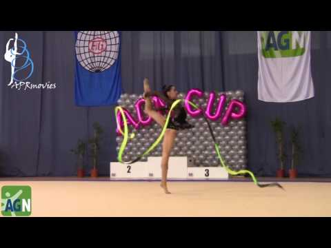 Sofia Zanon - C. Valenciana (ESP) - Fita (Ribbon) - Senior - AGN Cup 2017