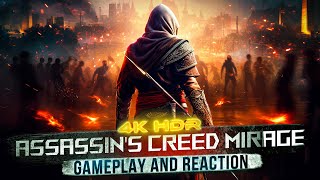 [4K HDR] Assassin's Creed: Mirage - Breathtaking Gameplay Trailer 60FPS // Reaction and Comments