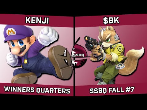 Kenji (Mario) vs $BK (Fox) - SSBQ Fall #7