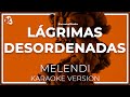 Melendi - Lagrimas Desordenadas LETRA (Instrumental KARAOKE)