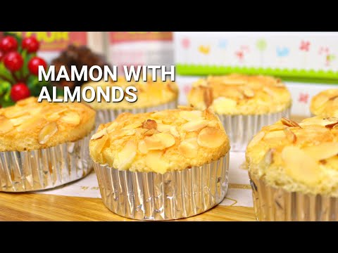 Easy Mamon with Almonds |  How to bake Mamon | Mamon Recipe