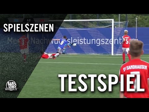 SV Darmstadt 98 - SV Sandhausen (U13 D-Junioren, Testspiel) | MAINKICK.TV
