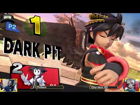 SCB 25: WR1- Philliam (Sora, Incineroar) vs. Elite Hero XD (Dark Pit)