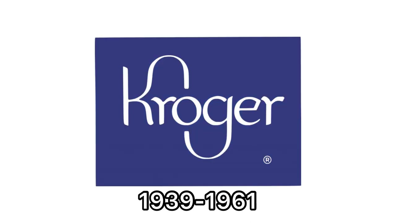 Kroger historical logos