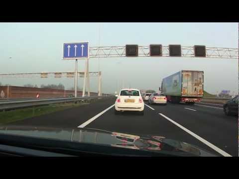 The co-drivers view: A12 Utrecht