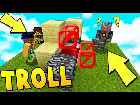 TROLL con MARCY A 8 GIOCATORI STRANIERI! - Minecraft ITA