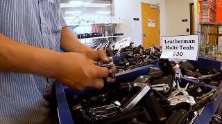 A look inside the Texas State Surplus Store where items surrendered at TSA checkpoints are resold