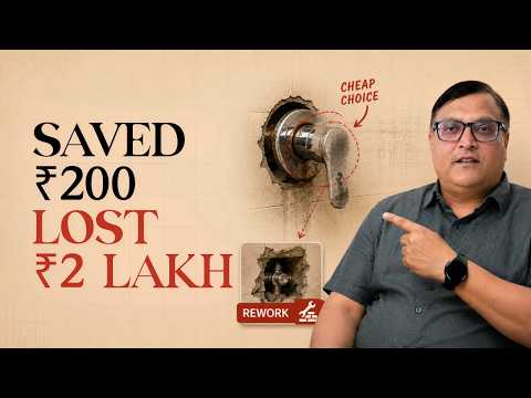 The One Fitting Mistake That Costs Builders Lakhs Later