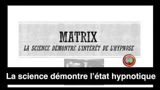 La science et l'hypnose.