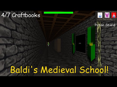 Baldi's Basics But In Medieval Edition!? | V.1.4.3 | Baldi's Basics Mod!