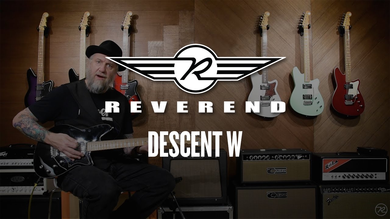 Reverend Descent W Baritone Electric Guitar - Oceanside Green