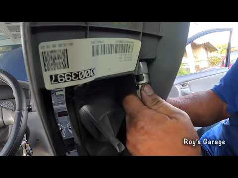 How to Change the Gear Shift Cable Bushing (very COMMON problem) on a 2005 Toyota Corolla
