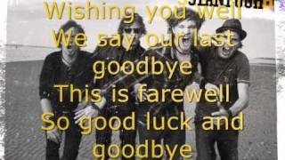 Stanfour - Wishing you well Lyrics