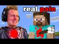 If I Take Damage in Minecraft, I Feel Real Pain