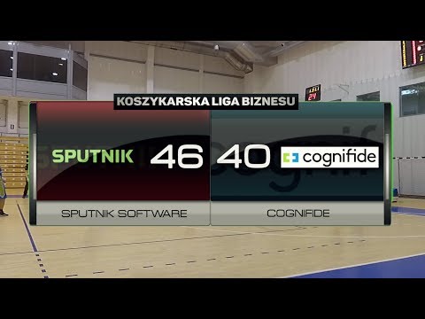 Sputnik Software vs Cognifide - VI kolejka - II Liga Poznań - Koszykarska Liga Biznesu