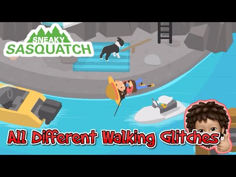 Sneaky Sasquatch - All Different Walking Glitches
