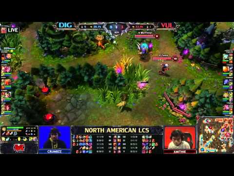 DIG vs VUL - LCS 2013 NA Spring W4D1 (English)