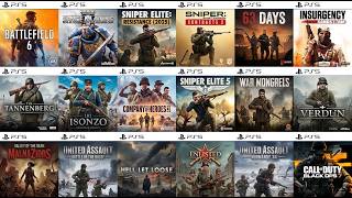 Top 20 Best PS5 WAR Games (Updated)