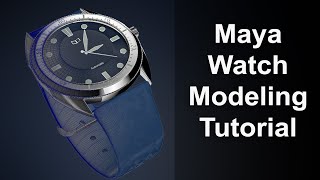 Maya Watch Modeling Tutorial