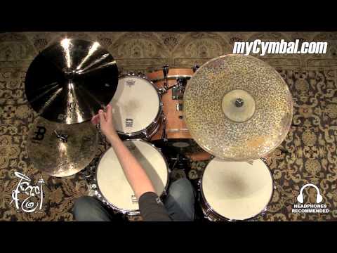 Meinl 18" Byzance Brilliant Medium Thin Crash Cymbal - 1447g (B18MTC-B-1071315K)