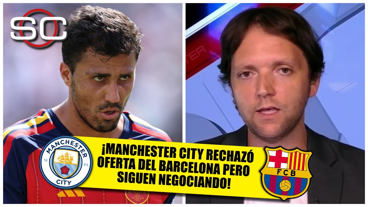 BARCELONA cerca de firmar el CAPÍTULO FINAL de la NOVELA con RODRI y MANCHESTER CITY | SportsCenter