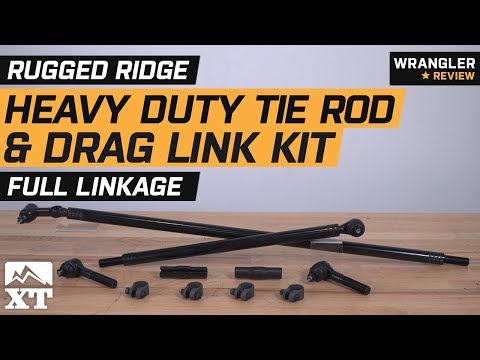 Jeep Wrangler Rugged Ridge Heavy Duty Tie Rod/Drag Link Kit (1987-1995 YJ) Review