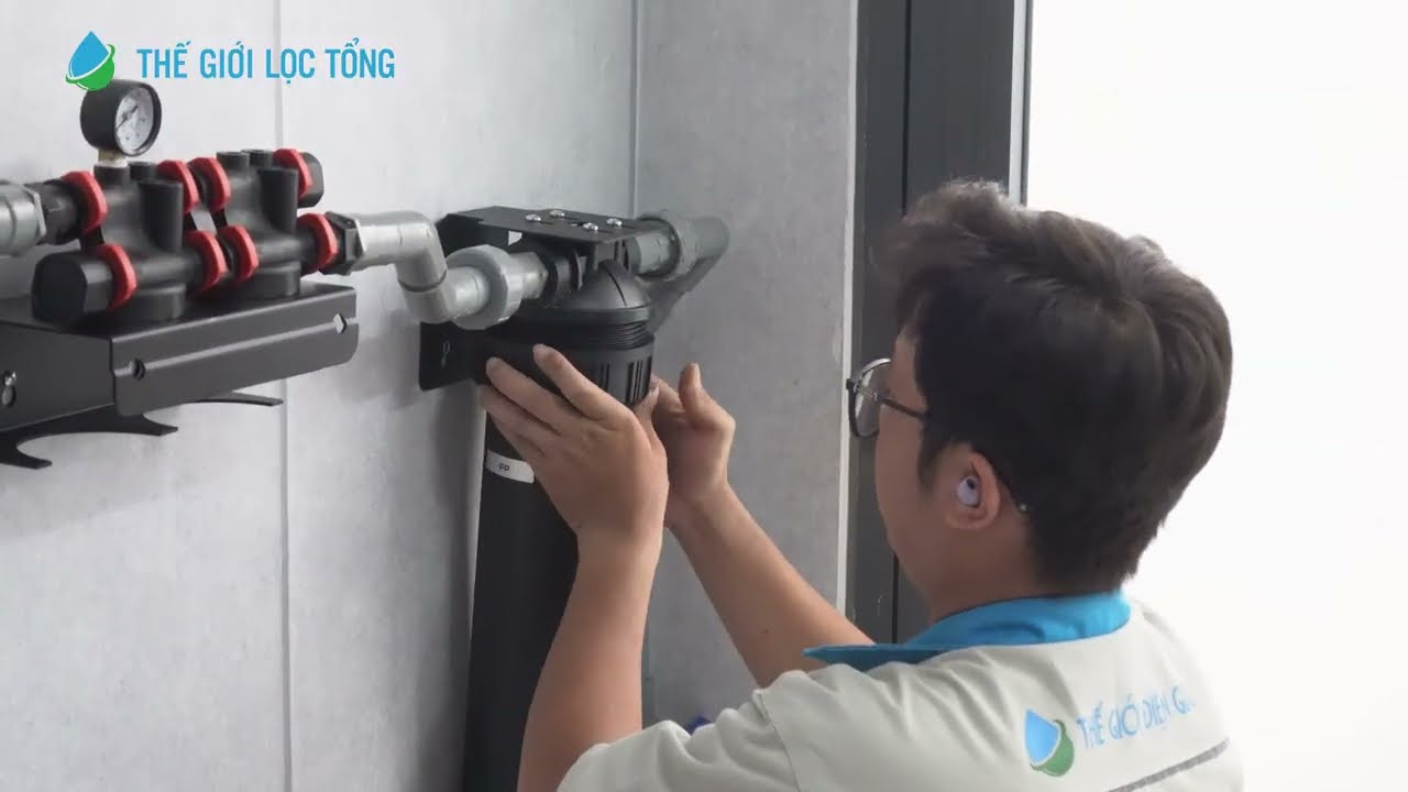 Hành trình lắp đặt hệ thống lọc tổng Fuji Smart APT 200 - Thế Giới Lọc Tổng