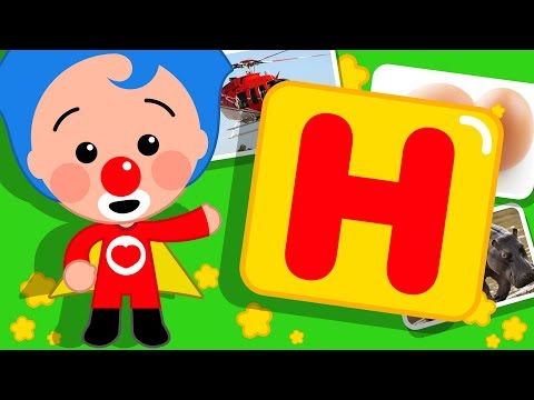 Gira y Aprende: ¡Aprendemos la Letra H! 🎈 Videos Educativos | Plim Plim