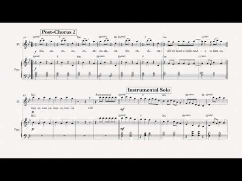 Flute  - Lean On - Major Lazer - Sheet Music, Chords, & Vocals
