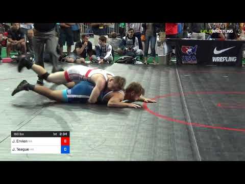 2018 USMC-USAW Cadet & Junior FS Nationals/Junior 160 Round Of 128 - Jack Ervien (WA) Vs. Jack Tea