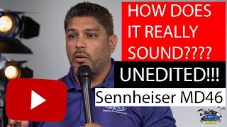Video thumbnail for Camera Rentals | Video Production Equipments |  Sennheiser MD 46 Demo | IPGCamera.com Orlando Fl by IPG Rentals