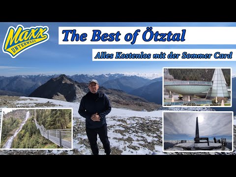 Die besten Sehenswürdigkeiten im Ötztal | Kostenlos mit der Sommer Card | 2024